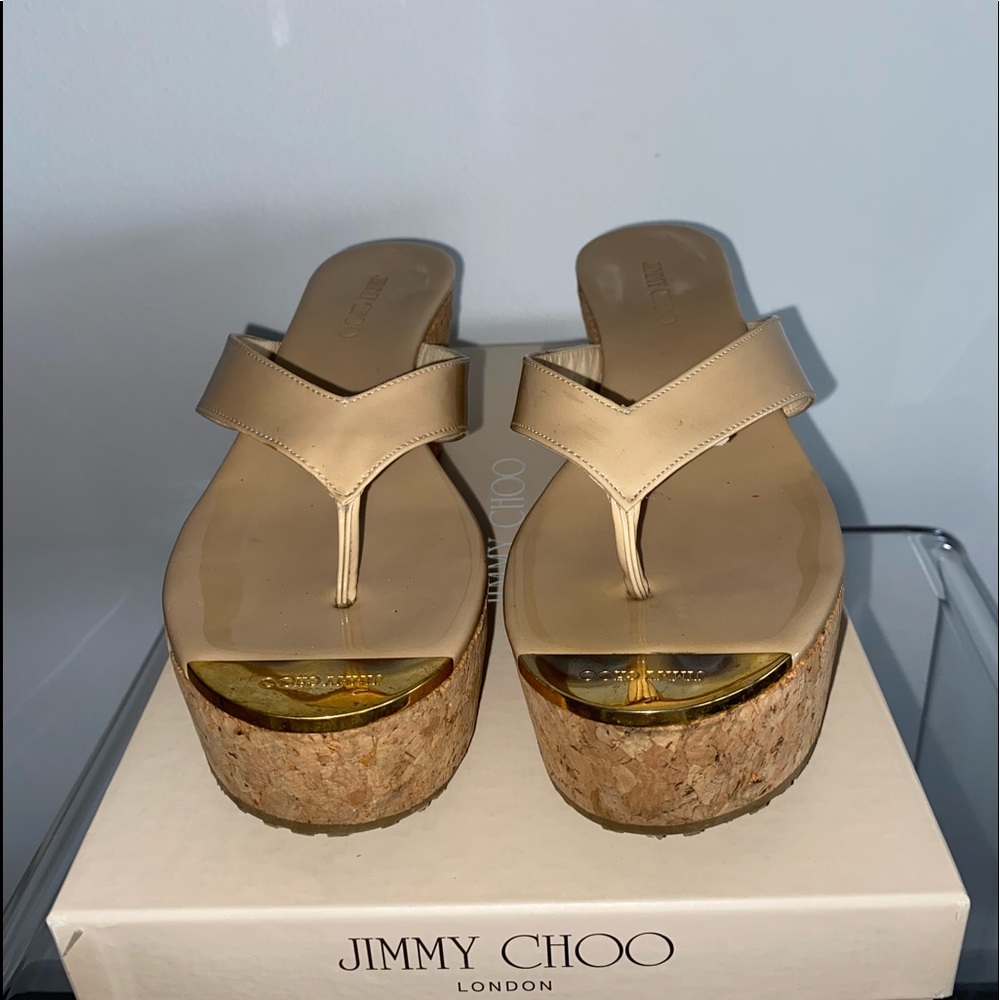 Jimmy Choo wedge sandals